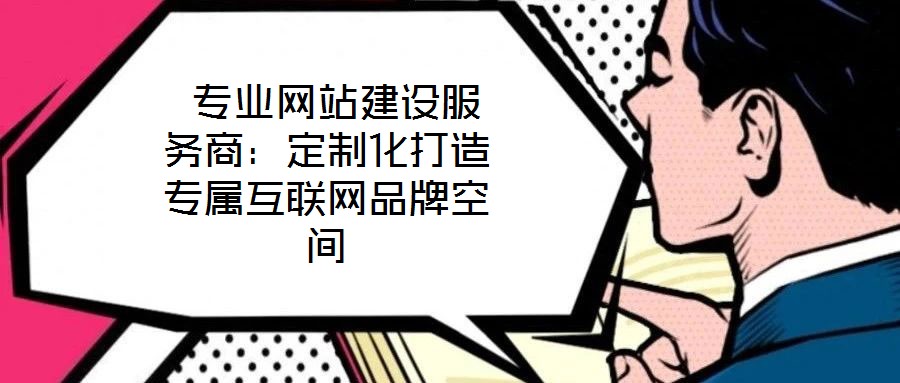  專(zhuān)業(yè)網(wǎng)站建設(shè)服務(wù)商：定制化打造專(zhuān)屬互聯(lián)網(wǎng)品牌空間