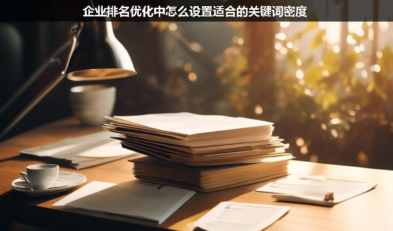 企業(yè)排名優(yōu)化中怎么設(shè)置適合的關(guān)鍵詞密度