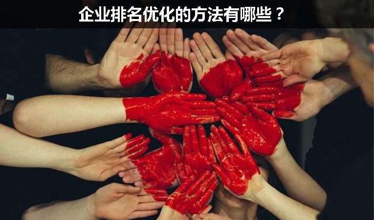 企業(yè)排名優(yōu)化的方法有哪些？