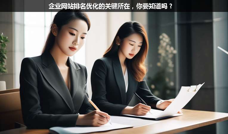 企業(yè)網(wǎng)站排名優(yōu)化的關(guān)鍵所在，你要知道嗎？